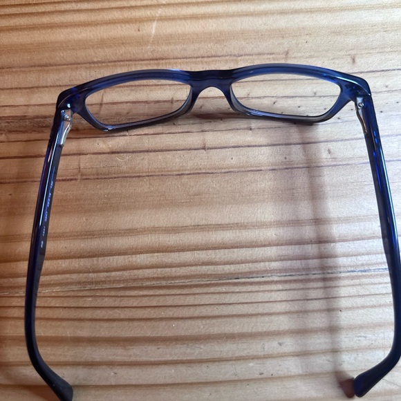 Purple Ray Bans Stylish Eyeglasses - Picture 8 of 16